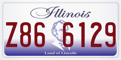 IL license plate Z866129