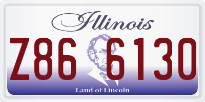 IL license plate Z866130