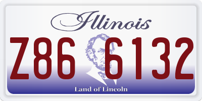 IL license plate Z866132