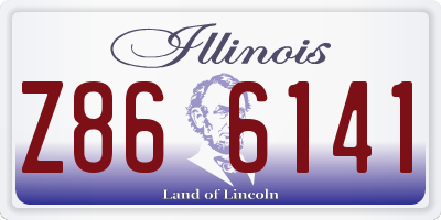 IL license plate Z866141