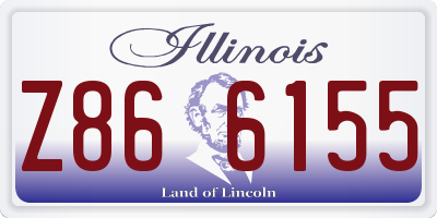 IL license plate Z866155