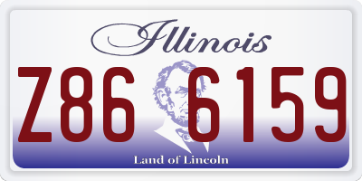 IL license plate Z866159