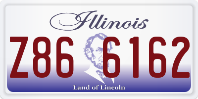 IL license plate Z866162