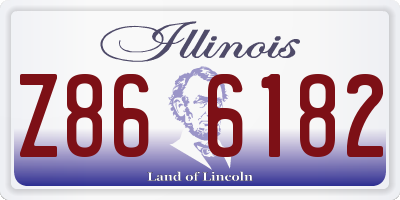 IL license plate Z866182