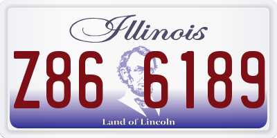 IL license plate Z866189