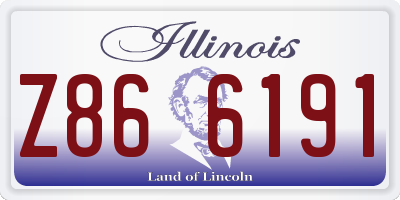 IL license plate Z866191