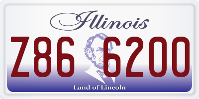 IL license plate Z866200