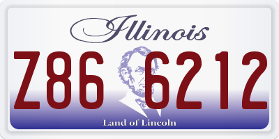 IL license plate Z866212