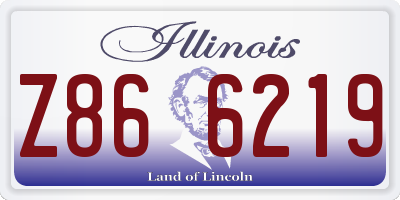 IL license plate Z866219