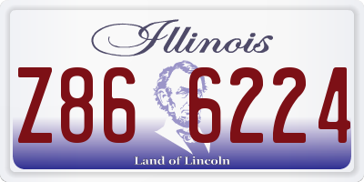IL license plate Z866224