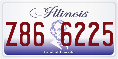 IL license plate Z866225