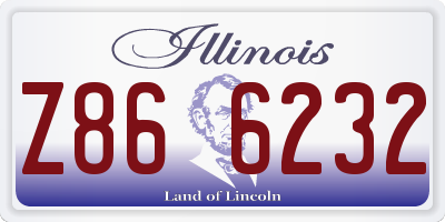 IL license plate Z866232