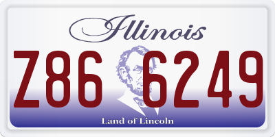 IL license plate Z866249