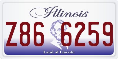 IL license plate Z866259