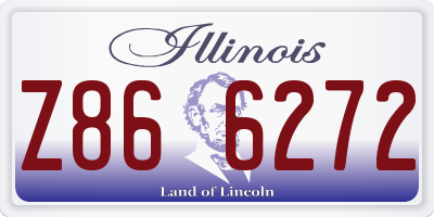 IL license plate Z866272