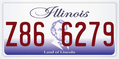 IL license plate Z866279