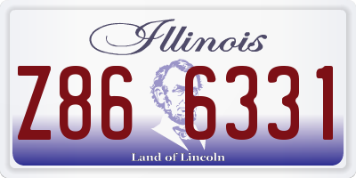 IL license plate Z866331