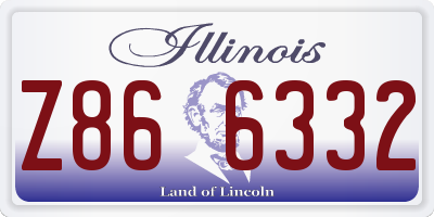 IL license plate Z866332