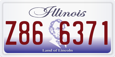 IL license plate Z866371