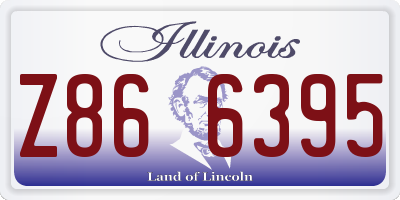 IL license plate Z866395