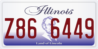 IL license plate Z866449