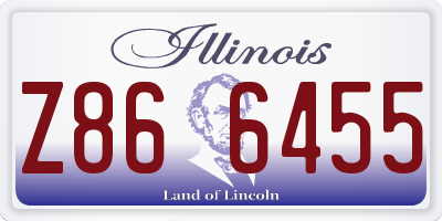 IL license plate Z866455