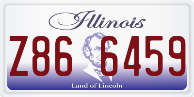 IL license plate Z866459