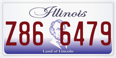 IL license plate Z866479