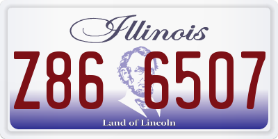 IL license plate Z866507