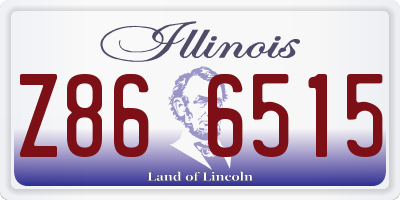 IL license plate Z866515