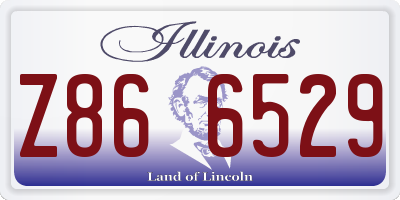 IL license plate Z866529