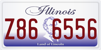 IL license plate Z866556