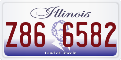 IL license plate Z866582