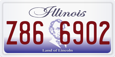 IL license plate Z866902