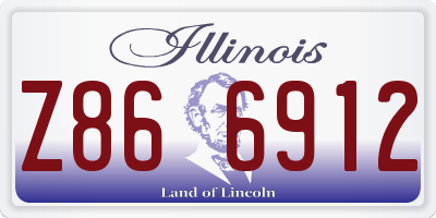 IL license plate Z866912