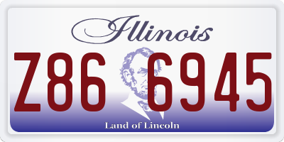 IL license plate Z866945