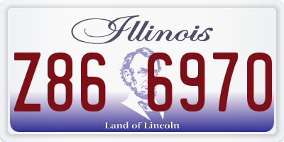 IL license plate Z866970