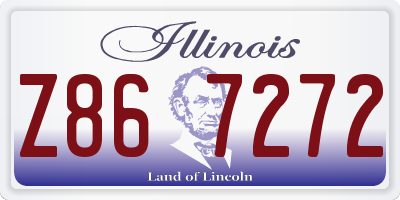 IL license plate Z867272