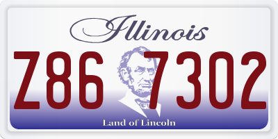 IL license plate Z867302