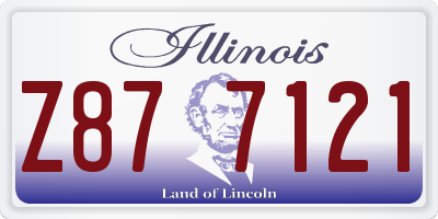 IL license plate Z877121