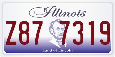 IL license plate Z877319