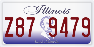 IL license plate Z879479