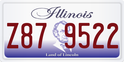 IL license plate Z879522