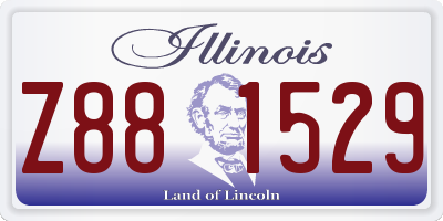 IL license plate Z881529