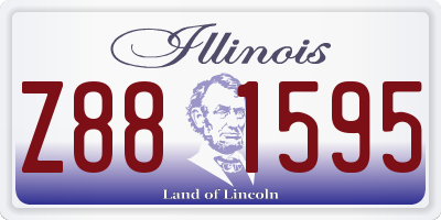 IL license plate Z881595