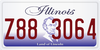 IL license plate Z883064