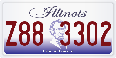 IL license plate Z883302