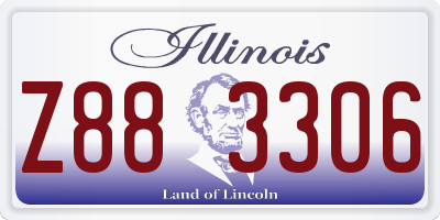 IL license plate Z883306