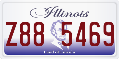 IL license plate Z885469