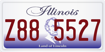 IL license plate Z885527